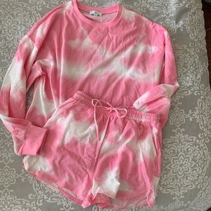 NWOT Ladies Tie Dye Lounge Set Size M